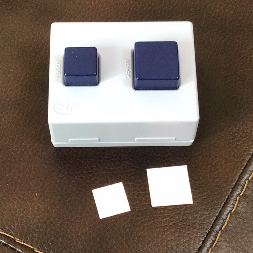 Creative Memories Double Square Punch